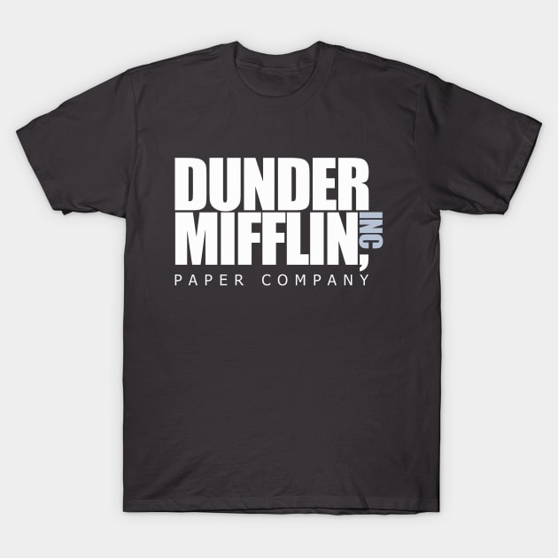 Dunder Mifflin Paper Company T-Shirt by Clobberbox